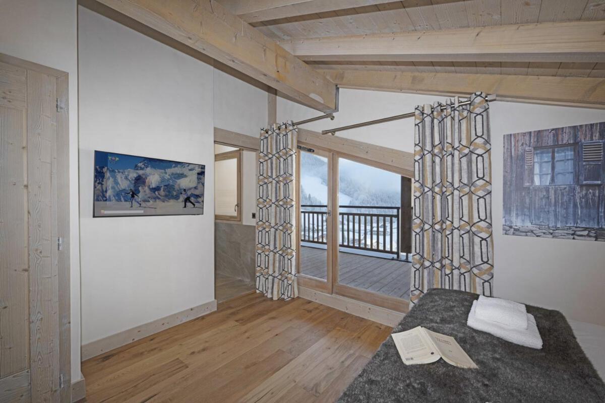 Mgm Hotels & Residences - Residence Chalets De Joy Le Grand-Bornand Exteriör bild